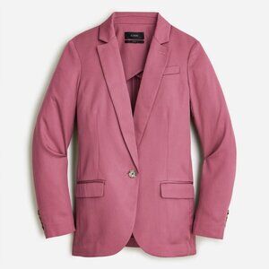 J. Crew Alfie Blazer Gramercy Twill in Faded Blackberry